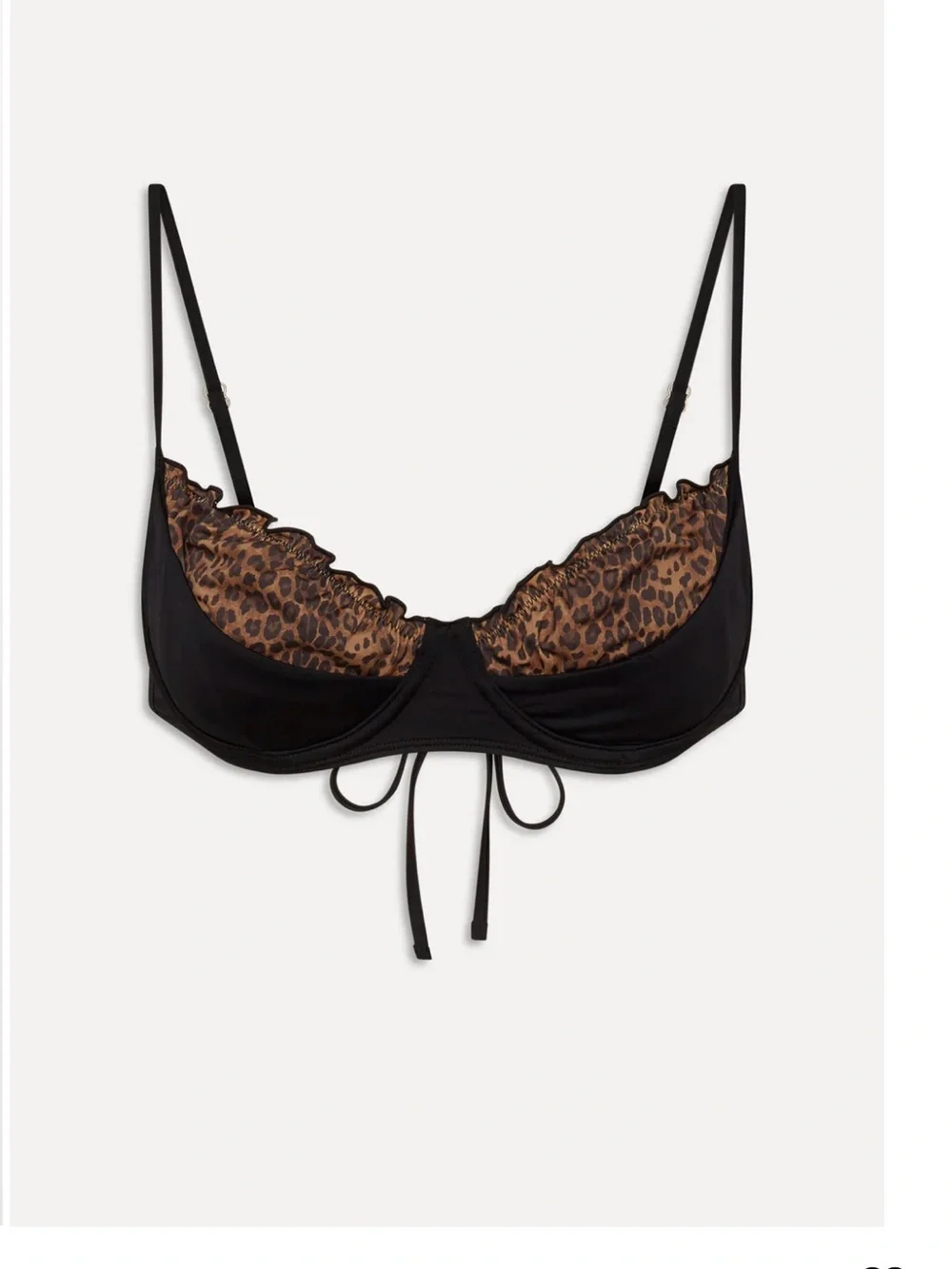 Frankies Bikinis X Bella Hadid Austin Underwire Bikini Top XL